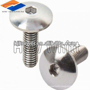 button head titanium bolts and nuts